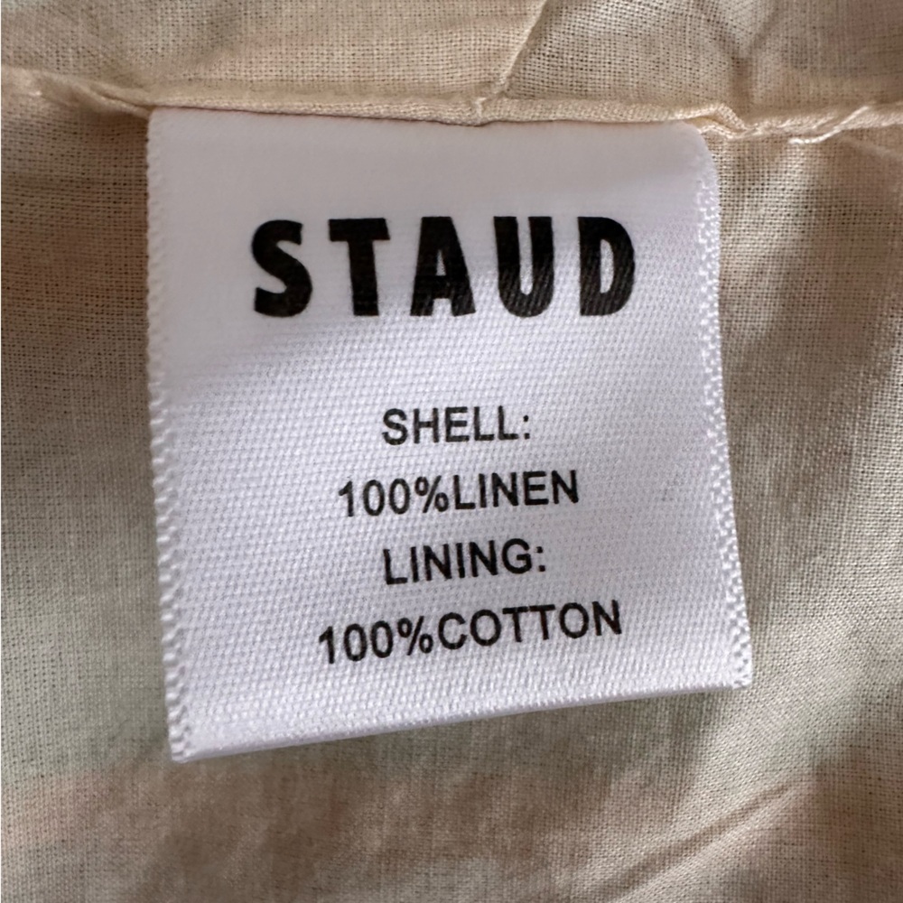 STAUD Rigina Linen Top - Picture 8 of 9